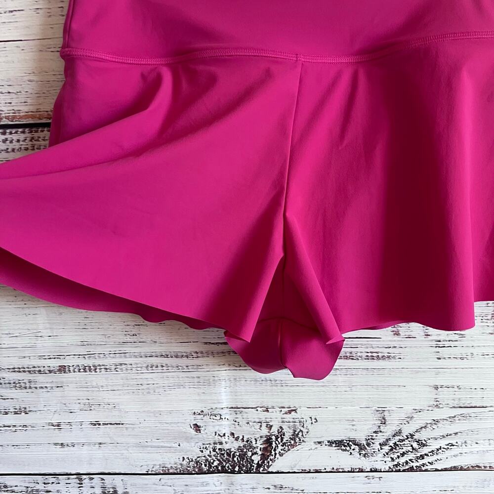 Athleta Match Point Skort Skirt Pink New w/o Tags Size Medium - Picture 3 of 11